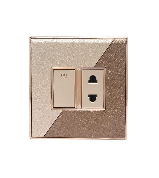 Buy Click Marigold 2PIN Socket With Switch Online at Best Price