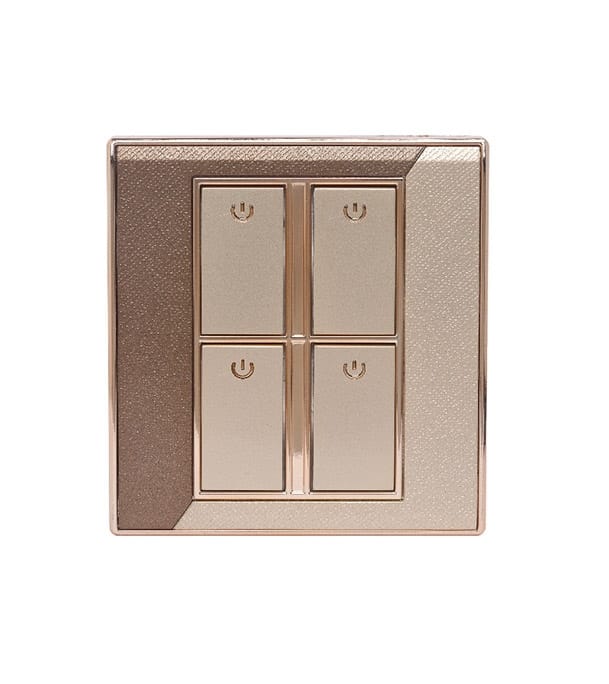 Buy Click Marigold 4 Gang 1 Way Switch Online at Best Price