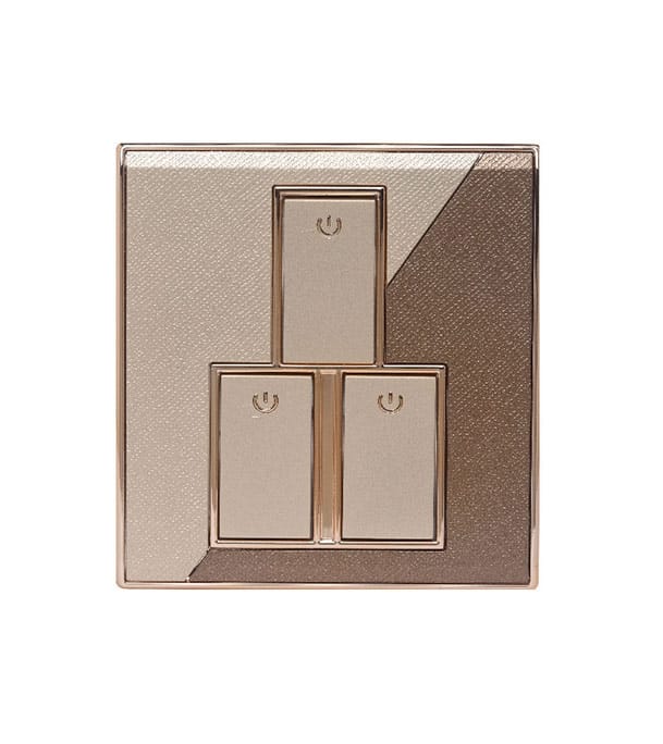 Buy Click Marigold-3 Gang 1 Way Switch Online at Best Price