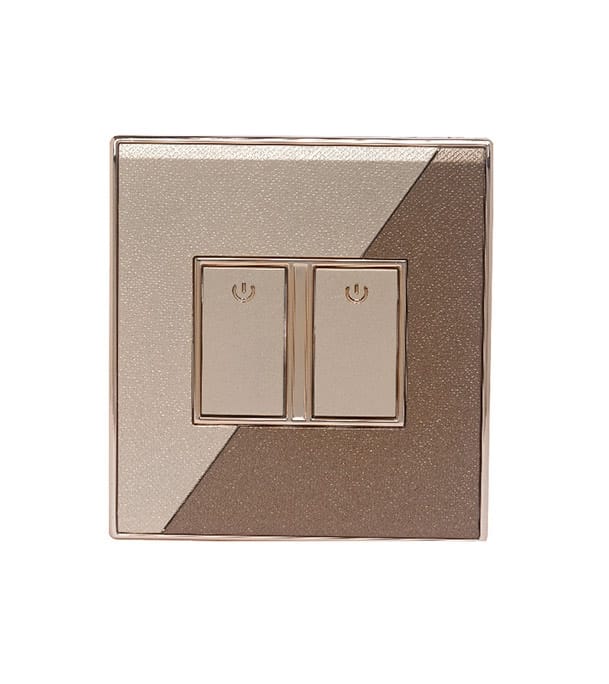 Buy Click Marigold 2 Gang 1 Way Switch Online at Best Price