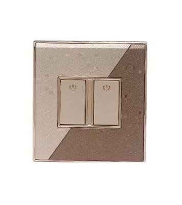 Buy Click Marigold 2 Gang 1 Way Switch Online at Best Price