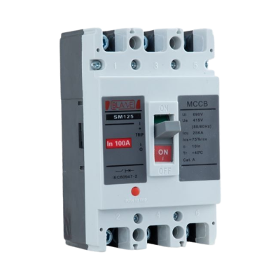 Picture of Blaze MCCB Circuit Breaker  Fixed Type 160A_35KA 