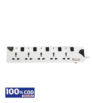 Picture of Click Safe Extension Socket 3 Pin 5 Socket 5 Yard