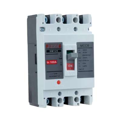 Picture of Blaze MCCB Circuit Breaker Fixed Type 80A_18KA 