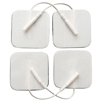 Picture of Premium Self-Adhesive Electrode Pads – Professional Physiotherapy Equipment (White)