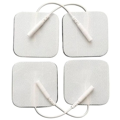 Picture of Premium Self-Adhesive Electrode Pads – Professional Physiotherapy Equipment (White)