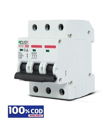 Picture of Click Circuit Breaker MCB 3P 40A C 6KA 