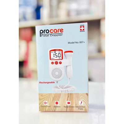 Picture of procare fetal Doppler machine Rechargeable Heart rate monitor