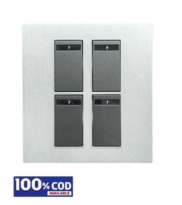 Picture of Blaze Crown 4 Gang 1 Way Switch