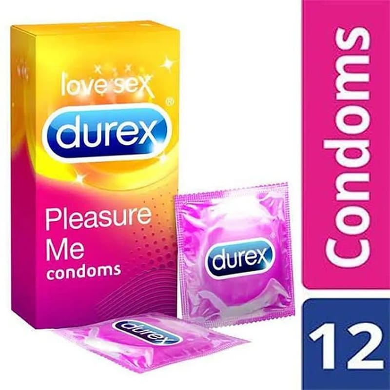Picture of Durex Pleasure me Condom - 12 pcs Box (Made In India)