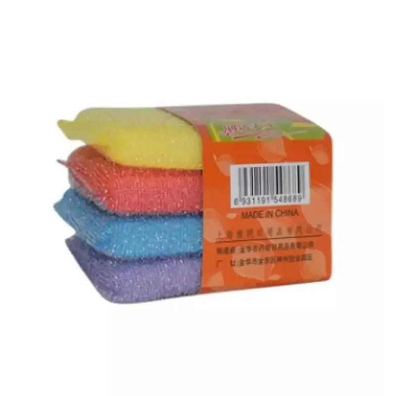 Picture of Foam Scrubber For Dish Wash - 4pcs
