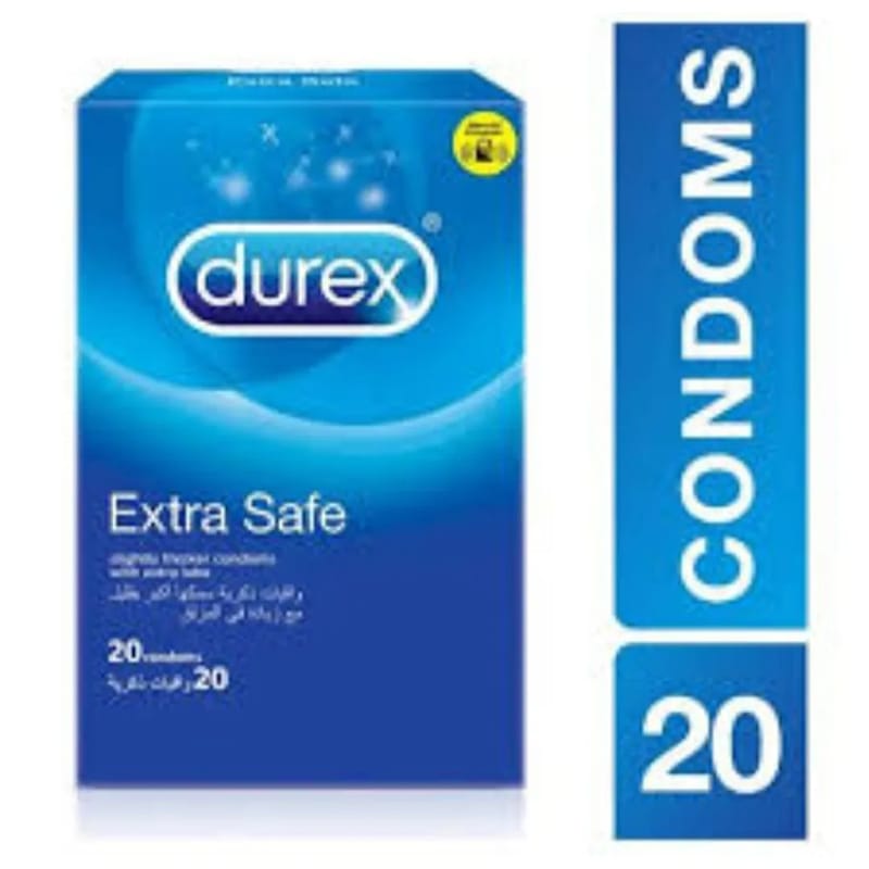 Picture of Durex Extra Safe Condom - 20 pcs Box (Made In India)