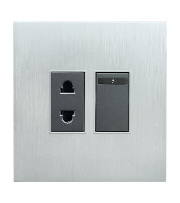 Buy Blaze Crown 2 Pin Socket With Switch Online at Best Price