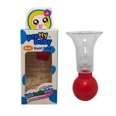 Picture of Pretty Baby Manual Breast Pump Breastfeeding Baby Milk Suction Set