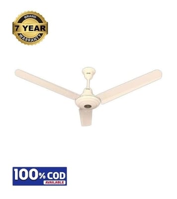 Picture of Click Crown Ceiling Fan Ivory Gold 56" 