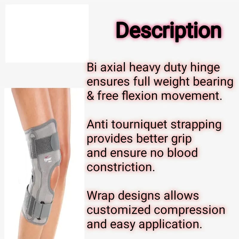 Picture of Tynor Functional Knee Support for Lateral Support and Immobilization /health accessories /Tynor