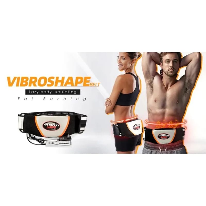 Picture of Electric Relaxing Abdominal Belly Vibro Shape Vibrating Heating Waist Belt