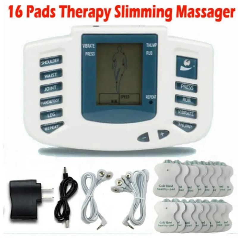 Picture of Physiotherapy Massage Machine with 4 Pads Body Pain Relief Therapy Stroke Machine