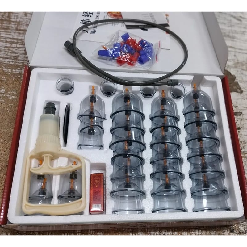 Picture of 32 pc cupping hijama set - hijama therapy