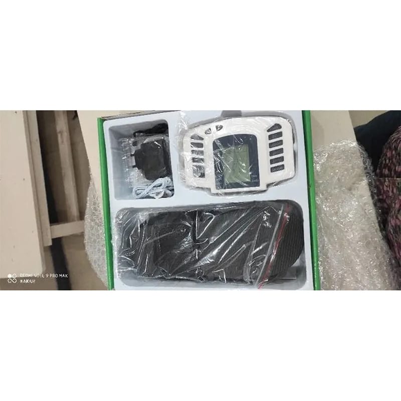 Picture of Body Slimming massager tens massager digital therapy Massageador tens machine Electrod Pads+Russian/English+slippers