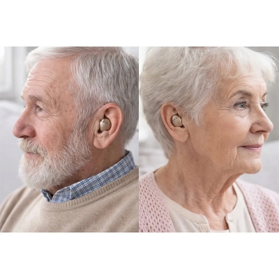 Picture of ITE Design Rechargeable Hearing Amplifier – Advanced Sound Clarity & Comfort