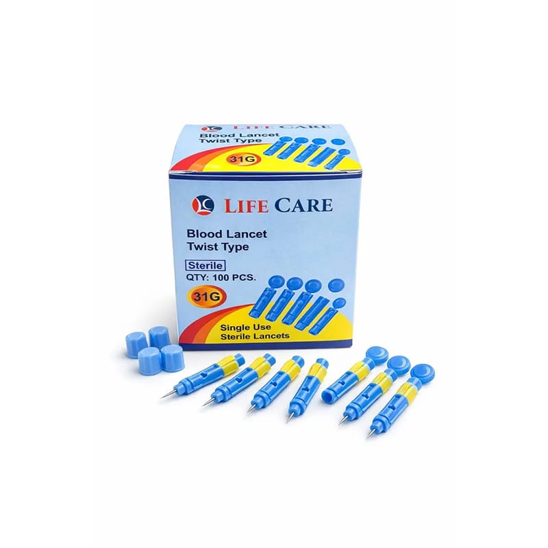 Picture of Universal Blood Lancets – 100 Pcs Value Pack (Premium Quality)