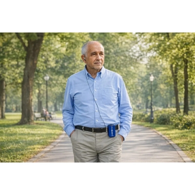 Picture of Siemens F-22 Digital Hearing Aid – Pocket Type Sound Amplifier with Adjustable Volume