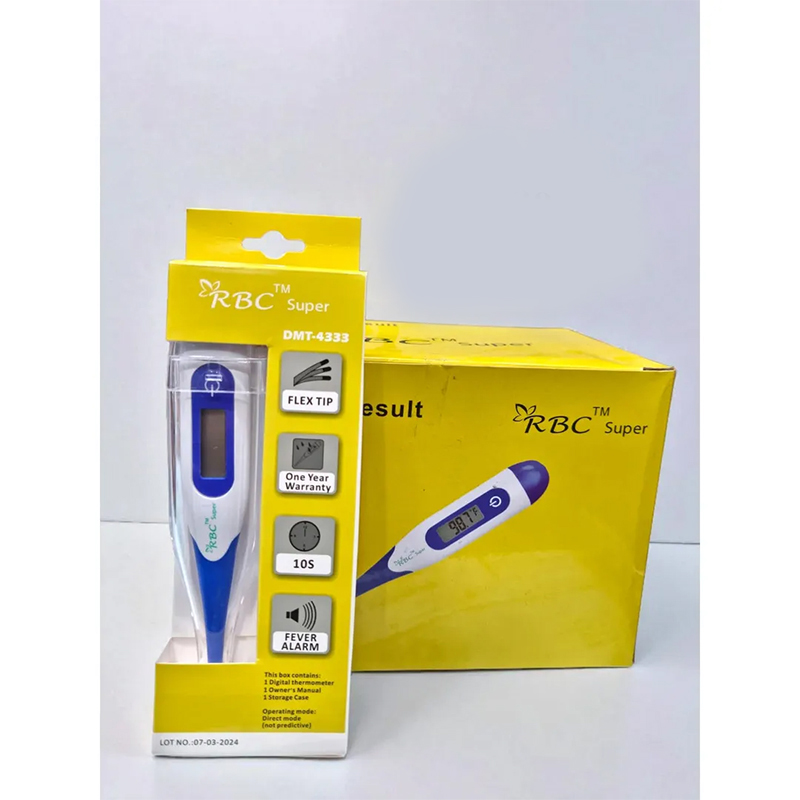 Picture of RBC™ Super fixed tip Digital Thermometer – DMT-4333 one year warranty