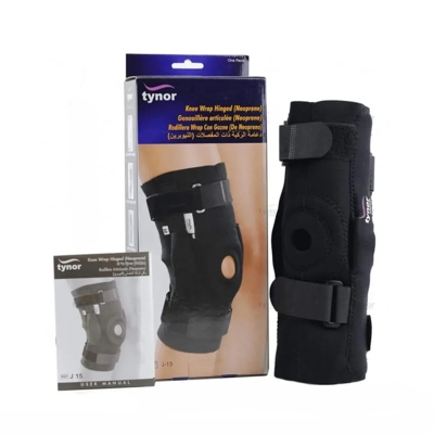 Picture of Tynor Knee Wrap Hinged (Neo) J-15 Compression, Support, Pain Relief