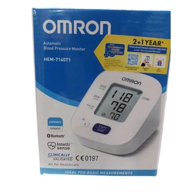 Picture of Omron HEM-7140T1 Digital Blood Pressure Monitor with Bluetooth Connectivity