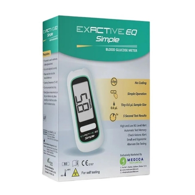 Picture of Exactive EQ Impulse Blood Glucose Monitoring System – Fast & Precise Testing