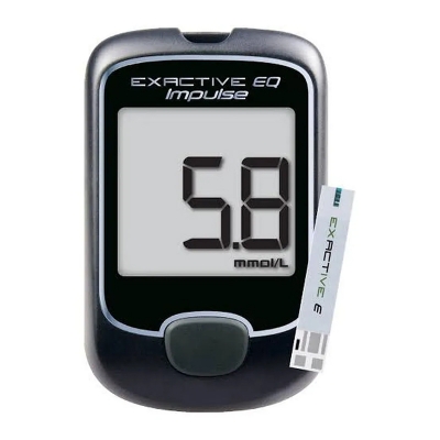 Picture of Exactive EQ Impulse Blood Glucose Monitoring System – Fast & Precise Testing