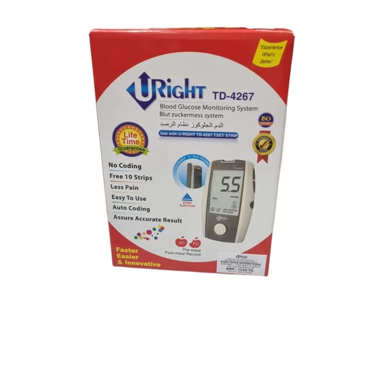 Picture of URight Blood Glucose Monitoring System | High Precision Diabetes Management