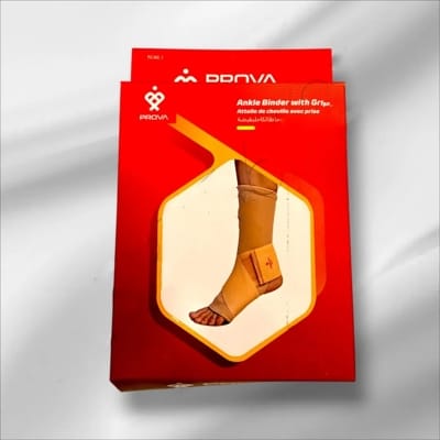 Picture of PROVA India Ankle Binder With Grip (Attelle de Cheville avec Prise) Compression & Stability Support