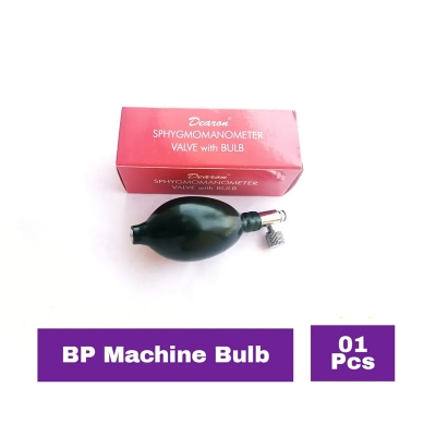 Picture of Premium Replacement BP Bulb with Air Release Valve | Professional Blood Pressure Monitor Accessory