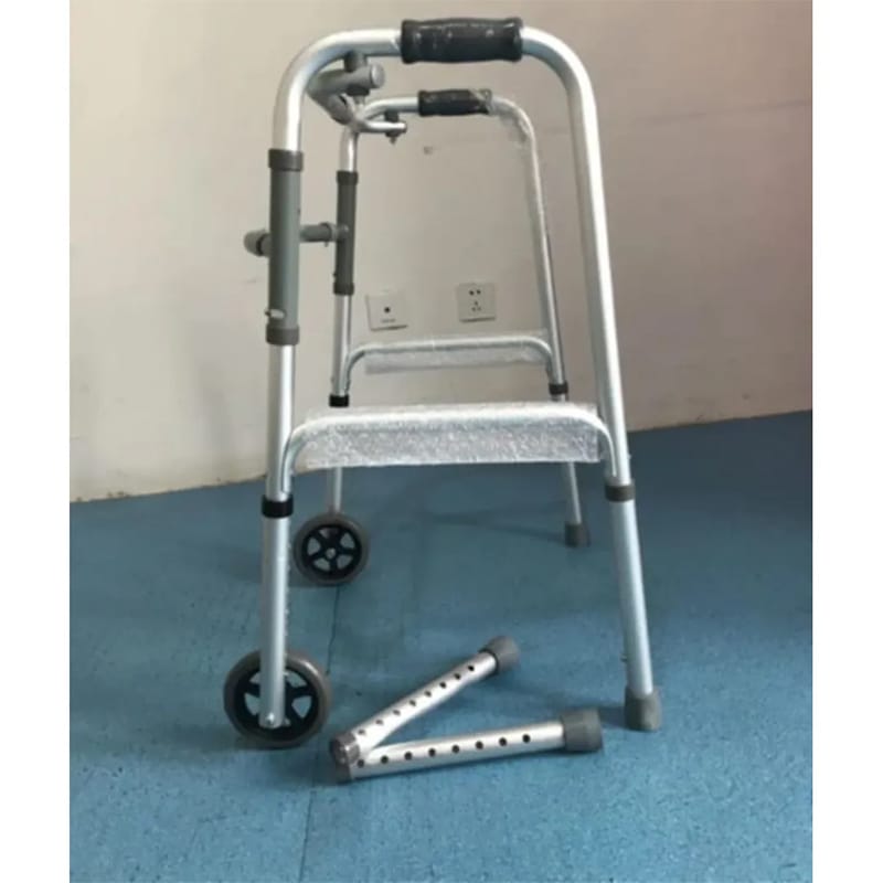 Picture of Patient Walker Price in Bangladesh | Folding Walker with Front Wheels
