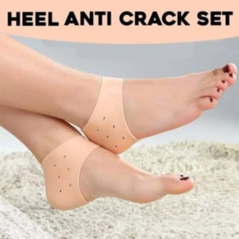 Picture of Silicone Gel Heel Foot Protector,Plantar Fasciitis Foot Arch Support Ankle Pain Relief Socks-2 PCS(1 PAIRS)