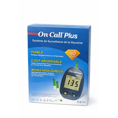 Picture of On Call Plus Advanced Blood Glucose Monitoring System Fast, Accurate & Easy Diabetes Care Solution