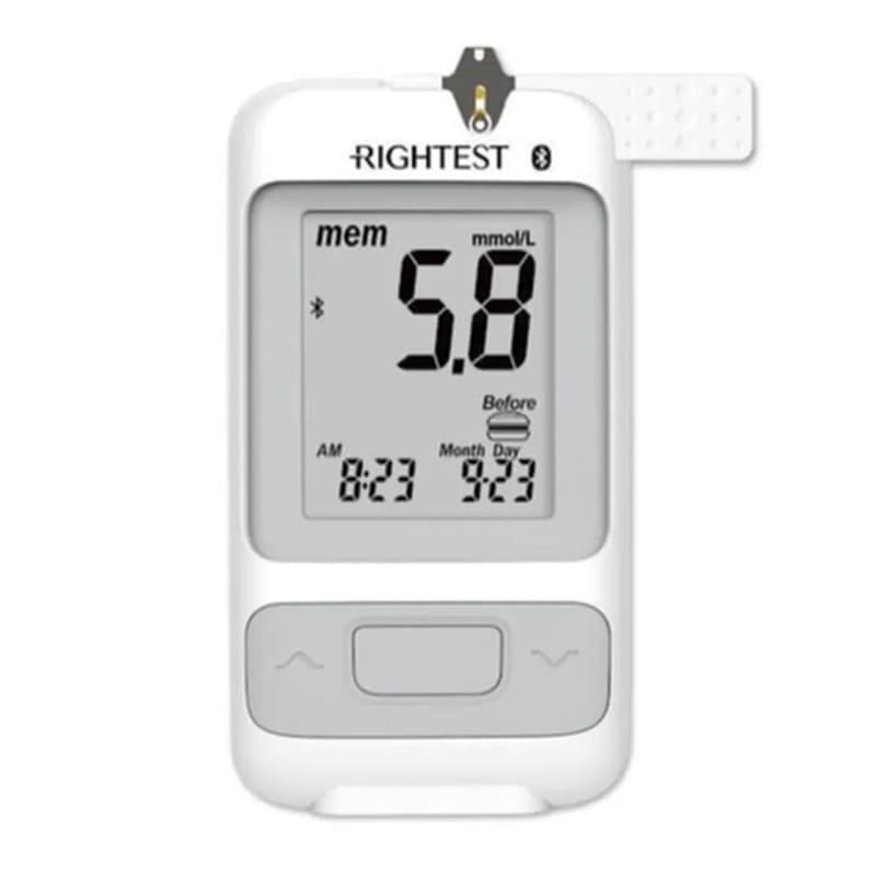 Picture of Bionime Glucometer GM 700SB Bluetooth Meter with 10 Test Strips, Blood Glucose Test Meter