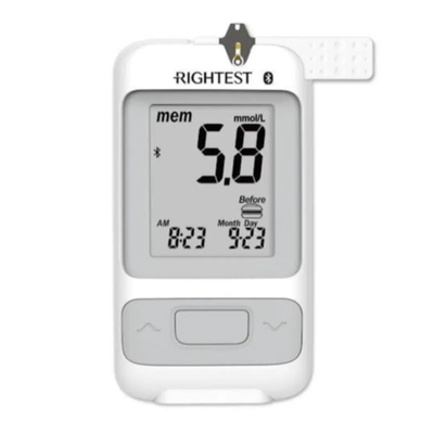 Picture of Bionime Glucometer GM 700SB Bluetooth Meter with 10 Test Strips, Blood Glucose Test Meter