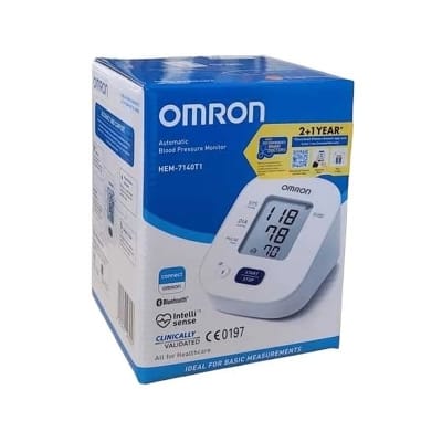 Picture of Omron HEM-7140T1 Digital Blood Pressure Monitor – Smart & Accurate BP Tracking
