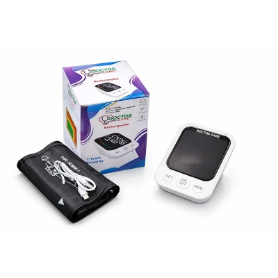 Picture of DoctorCare SmartPulse Rechargeable Digital Blood Pressure Monitor Advanced Upper Arm BP Machine
