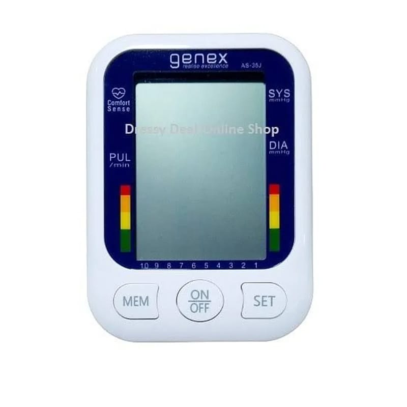 Picture of Genex AS35J Full Automatic Digital BP Monitor | High Precision Upper Arm Blood Pressure Machine