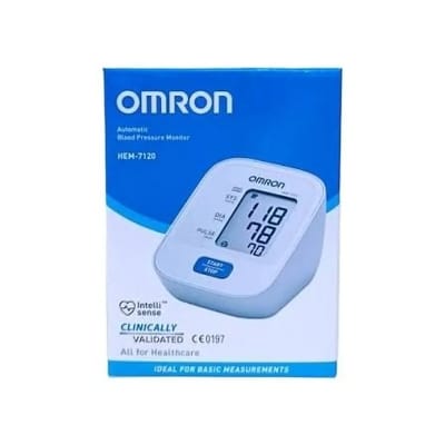 Picture of Omron HEM 7120 Upper Arm Automatic Blood Pressure Home BP Monitor BP Machine Hem 7120
