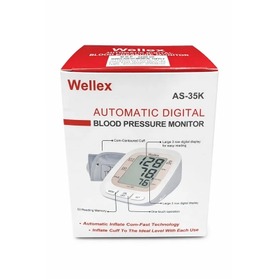 Picture of Wellex AS-35K Automatic Digital Blood Pressure Monitor – Precision Health Tracking
