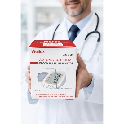 Picture of Wellex AS-35K Automatic Digital Blood Pressure Monitor – Precision Health Tracking