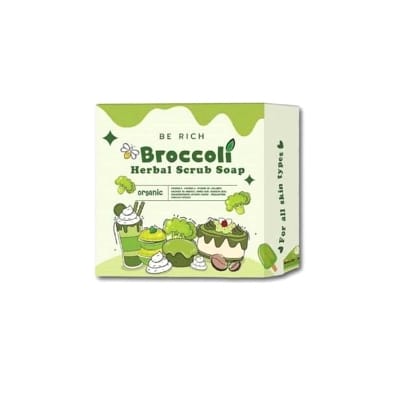 Picture of Broccoli Herbal Scrub Soap -  (Thailand)