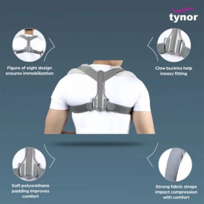 Picture of Tynor Clavicle Brace With Buckle (Immobilization, Comfort, Easy Application)