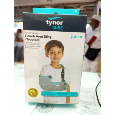 Picture of Tynor Pouch Arm Sling Tropical,Grey,Child, 1 Unit