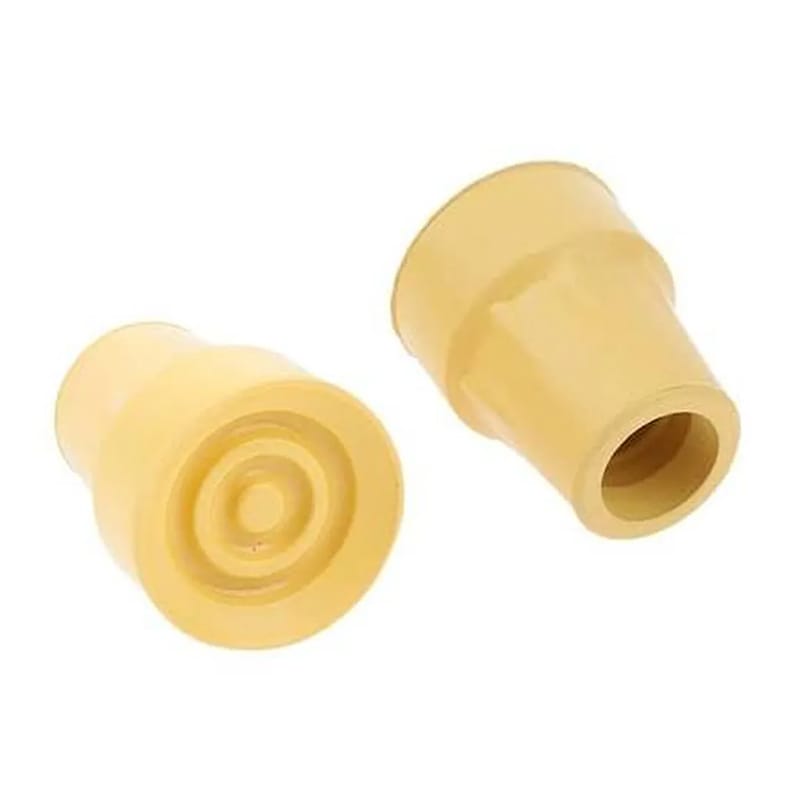 Picture of 2pcs Non-slip Rubber Walking Crutch Stick Tips (2.2cm) Shock Absorb Walker Tips,